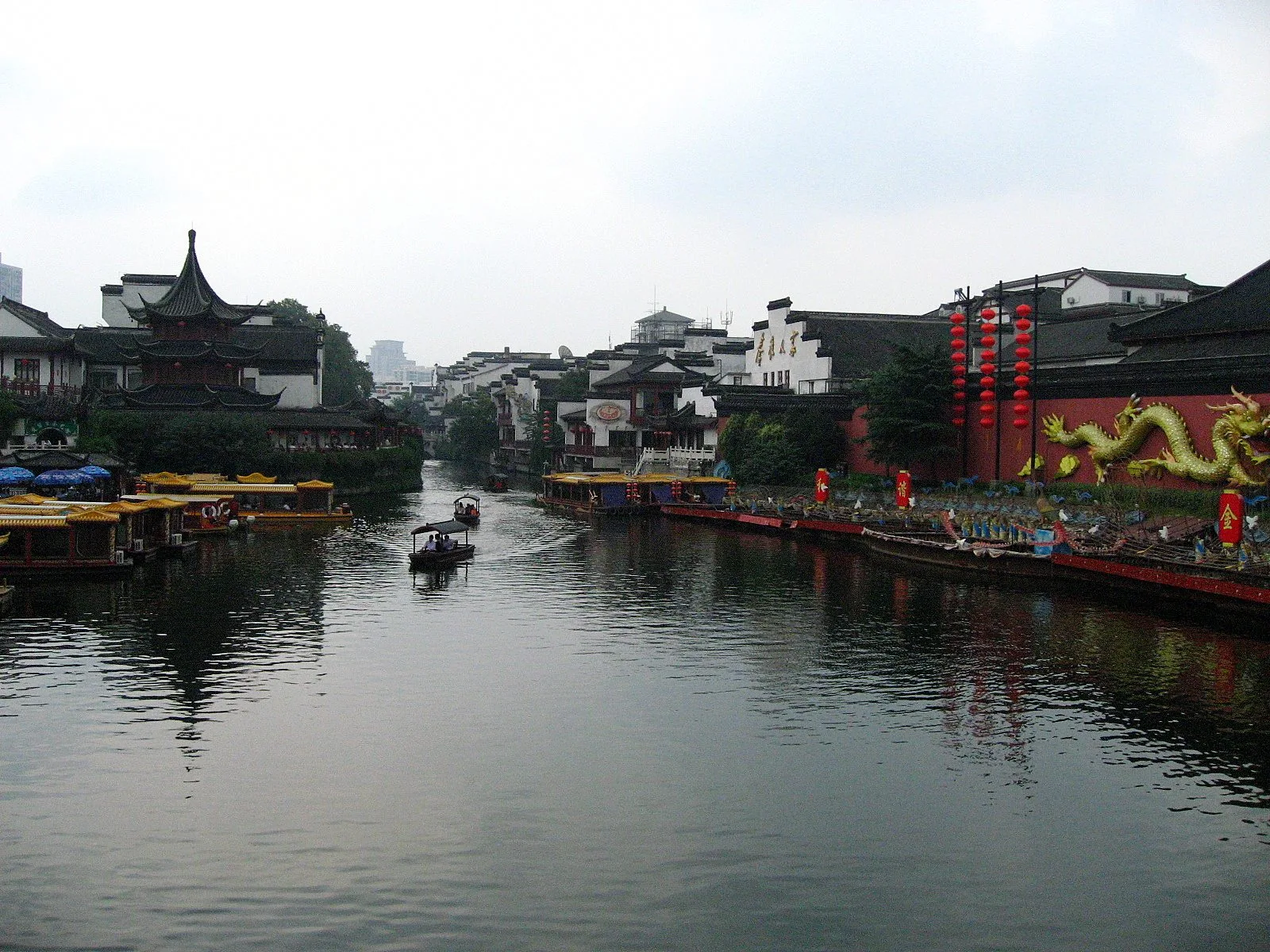 南京夫子庙秦淮河