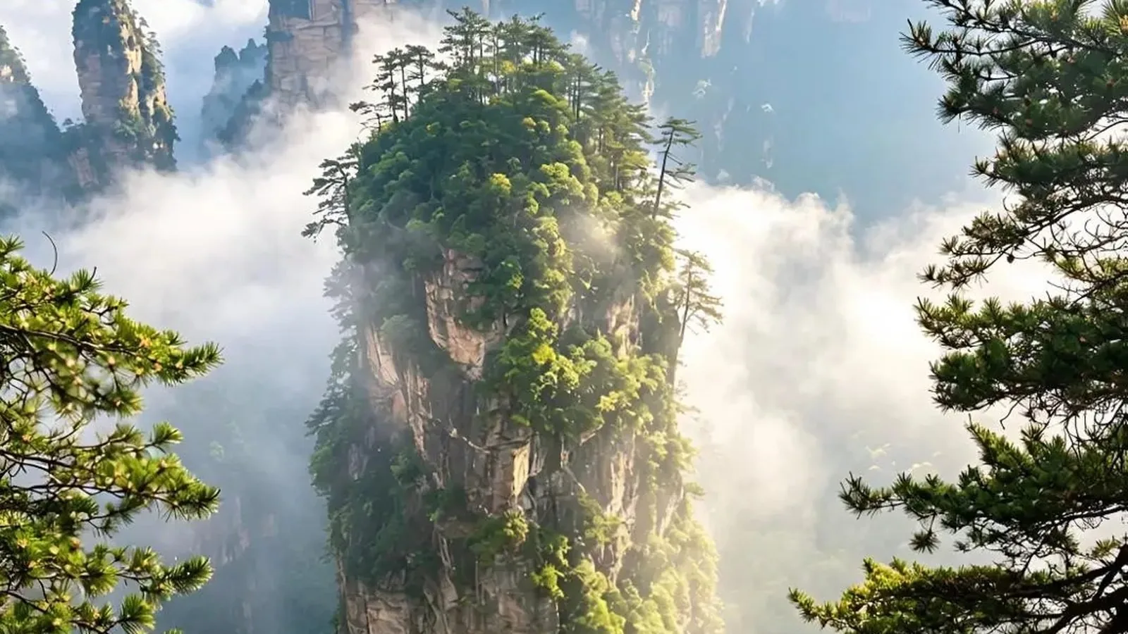 袁家界哈利路亚山